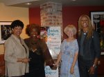 With Mother Rose, Lisa Nichols and Sanyika Calloway Boyce